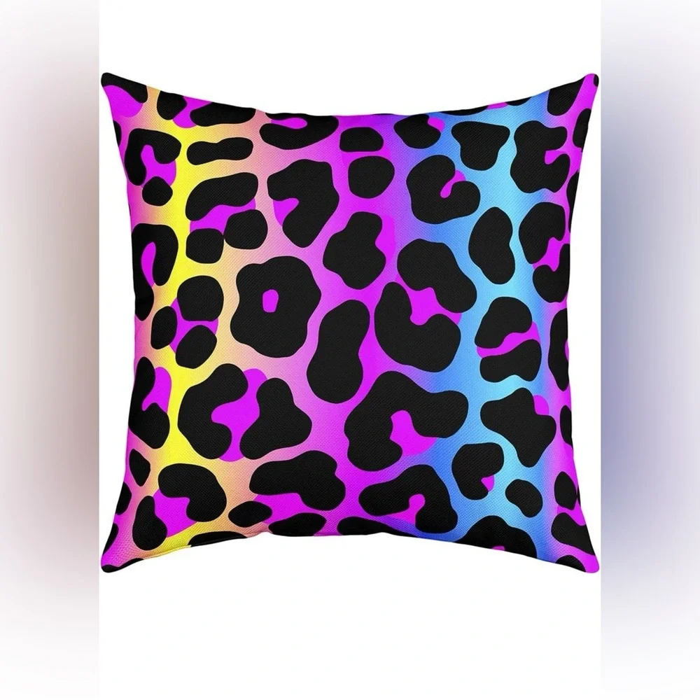 Erosebridal Leopard Throw Pillow Cover 20x20